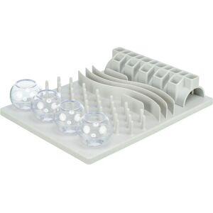 Trixie Cat Activity Fun Board - Light Grey - Cat Activity Board Trixie Cat Activity Fun Board - Light Grey - Cat Activity Board