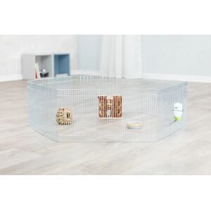 Habitat pour petits animaux Trixie - Cage métallique 90 x 25 cm - Publicité Habitat pour petits animaux Trixie - Cage métallique 90 x 25 cm - Publicité