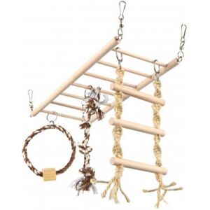 Trixie 6905 Suspension Bridge Ladder for Rats and Ferrets - Small Pet Toy Trixie 6905 Suspension Bridge Ladder for Rats and Ferrets - Small Pet Toy