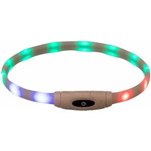 Trixie Vit XS-XL LED Hundhalsband - Vattentät & Opladdningsbar via USB Trixie Vit XS-XL LED Hundhalsband - Vattentät & Opladdningsbar via USB