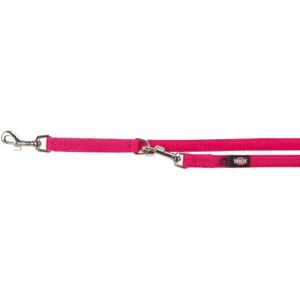TRIXIE Pink Dog Lead - Adjustable 3-Position Breathable Mesh TRIXIE Pink Dog Lead - Adjustable 3-Position Breathable Mesh