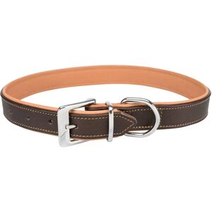 Trixie Active Comfort Leather Collar - Light Brown - Dog Collar Trixie Active Comfort Leather Collar - Light Brown - Dog Collar