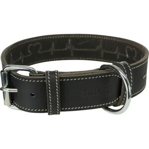 Trixie Black Heartbeat Dog Collar - Large Trixie Black Heartbeat Dog Collar - Large