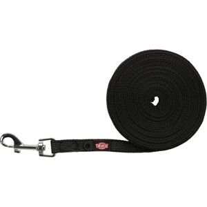 Trixie Small/Medium Black Rubberized Leash - Leash Trixie Small/Medium Black Rubberized Leash - Leash