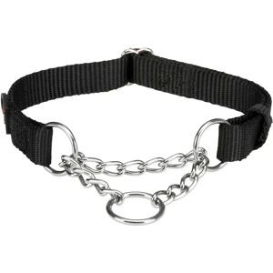 Trixie Dog Collar S/M 30-40cm - Semi-choke Black Trixie Dog Collar S/M 30-40cm - Semi-choke Black