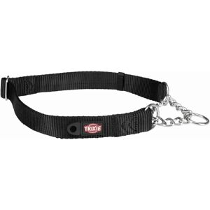 Trixie Premium Pull Stop Dog Collar - Black - M/L Trixie Premium Pull Stop Dog Collar - Black - M/L