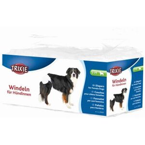 Trixie Dog Female Diapers - Size S-M - White - Diapers Trixie Dog Female Diapers - Size S-M - White - Diapers