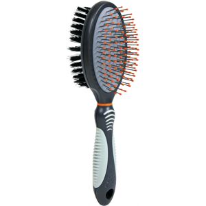 Trixie Dog Double Sided Nylon Brush - Pet Brush/Comb Trixie Dog Double Sided Nylon Brush - Pet Brush/Comb