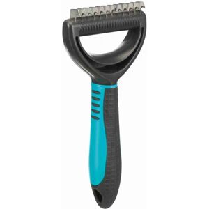 Trixie Pet Brush/Comb - Long Hair Detangler - Black, Turquoise Trixie Pet Brush/Comb - Long Hair Detangler - Black, Turquoise