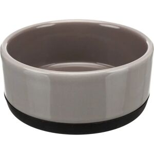 Trixie Ceramic Dog Bowl with Rubber Rings - 0.4 l / 12 cm Dog Feeder Trixie Ceramic Dog Bowl with Rubber Rings - 0.4 l / 12 cm Dog Feeder
