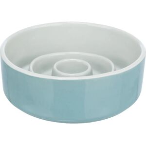 Trixie Pet Dish Slow Feeding Blue Grey - Pet feeding dish Trixie Pet Dish Slow Feeding Blue Grey - Pet feeding dish