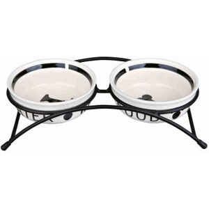 Trixie Assiette à nourriture & eau en céramique pour chiens - 13cm - Publicité Trixie Assiette à nourriture & eau en céramique pour chiens - 13cm - Publicité