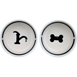 Trixie Dog/Cat Bowl - Ceramic/Metal Set with Stand Trixie Dog/Cat Bowl - Ceramic/Metal Set with Stand