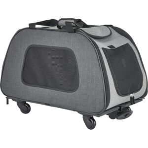 Trixie Dog Trolley - Removable Chassis Black/Grey - 34x43x67cm Trixie Dog Trolley - Removable Chassis Black/Grey - 34x43x67cm