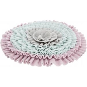 Trixie Dog/Cat Toy - 38cm Sniff Search Mat - Grey Pink Trixie Dog/Cat Toy - 38cm Sniff Search Mat - Grey Pink