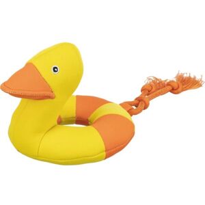 Jouet Trixie pour chien - Canard étanche avec corde et tissu - 36cm - Publicité Jouet Trixie pour chien - Canard étanche avec corde et tissu - 36cm - Publicité