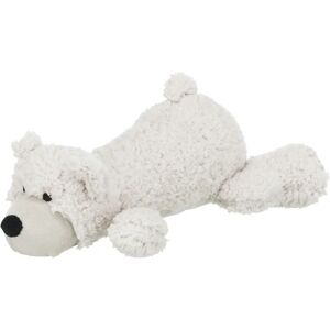 Trixie Elroy White Plush Dog Toy - Dog Toy Trixie Elroy White Plush Dog Toy - Dog Toy
