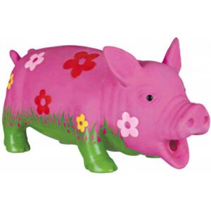 Jouet pour chien Trixie Cochon Fleuri Rose - 20cm - Publicité Jouet pour chien Trixie Cochon Fleuri Rose - 20cm - Publicité