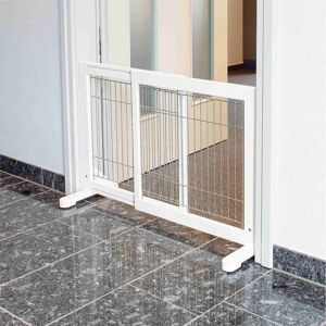 Trixie Weiße Holz Hundegitter - Sicherheitstor für kleine bis mittelgroße Hunde Trixie Weiße Holz Hundegitter - Sicherheitstor für kleine bis mittelgroße Hunde
