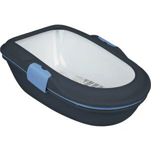 Trixie Berto Cat Litter Tray - Grey - Hygienic, Easy to Clean, Modern Design Trixie Berto Cat Litter Tray - Grey - Hygienic, Easy to Clean, Modern Design