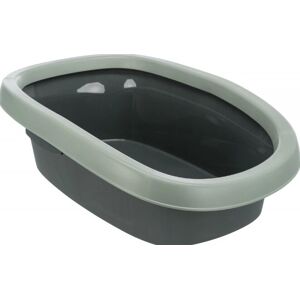 Trixie Carlo Cat Open Litter Box - Cat Type: Cat Litter Box - Green, Grey, Anthracite Trixie Carlo Cat Open Litter Box - Cat Type: Cat Litter Box - Green, Grey, Anthracite