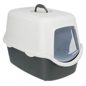 Trixie Vico Litter Tray, with Hood - Dark & Light Grey Trixie Vico Litter Tray, with Hood - Dark & Light Grey