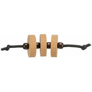 Trixie Natural Cat Toy Cork Wood Discs - 4x14cm Trixie Natural Cat Toy Cork Wood Discs - 4x14cm