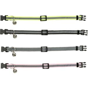 Trixie Collars - Reflective Nylon for Kittens - Assorted Colors - Small Adjustable Trixie Collars - Reflective Nylon for Kittens - Assorted Colors - Small Adjustable
