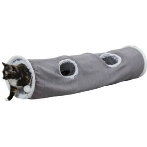 Trixie Šedý Skládací Tunel pro Zvířata - Hračka pro Psí/Kočičí Trixie Šedý Skládací Tunel pro Zvířata - Hračka pro Psí/Kočičí