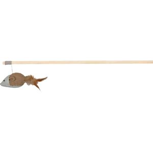 Jouet pour chien/chat TRIXIE 45804 - Baguette en bois avec jute et plumes - 50cm - Publicité Jouet pour chien/chat TRIXIE 45804 - Baguette en bois avec jute et plumes - 50cm - Publicité