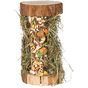 Trixie Small Animal Toy with Hay Tower & Wooden Feeder - Small Animal Toy Trixie Small Animal Toy with Hay Tower & Wooden Feeder - Small Animal Toy