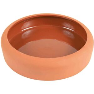 Trixie Small Animal Bowl - Ceramic, 600 ml, Terracotta Trixie Small Animal Bowl - Ceramic, 600 ml, Terracotta