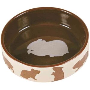 Trixie Small Animal Ceramic Bowl - Hamster, Guinea Pig, Rabbit - 80ml / 8cm Trixie Small Animal Ceramic Bowl - Hamster, Guinea Pig, Rabbit - 80ml / 8cm