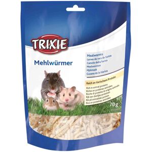 Nourriture pour petits animaux Trixie - Vers de farine déshydratés - 70g - Publicité Nourriture pour petits animaux Trixie - Vers de farine déshydratés - 70g - Publicité