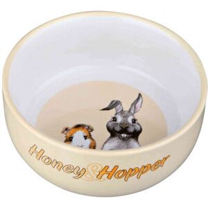Trixie Hopper Ceramic Bowl for Small Animals - 250 ml - Pet Bowl Trixie Hopper Ceramic Bowl for Small Animals - 250 ml - Pet Bowl