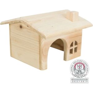 Casa in Legno Trixie per Piccoli Animali - 15x11x15cm Casa in Legno Trixie per Piccoli Animali - 15x11x15cm