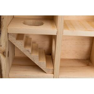 Trixie Playing Tower - 30x30x10 cm Hamster Wooden Tower Trixie Playing Tower - 30x30x10 cm Hamster Wooden Tower