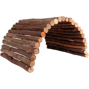 Trixie Small Animal Habitat Décor - Natural Bark Bridge Trixie Small Animal Habitat Décor - Natural Bark Bridge