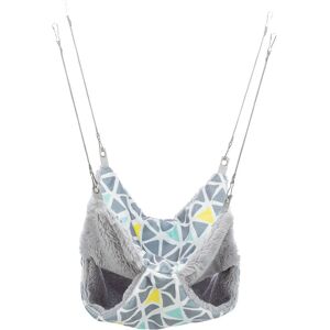 Trixie Harmaa Sunny Hamsterhammock - 2 Kerrosta - 30x30cm Trixie Harmaa Sunny Hamsterhammock - 2 Kerrosta - 30x30cm