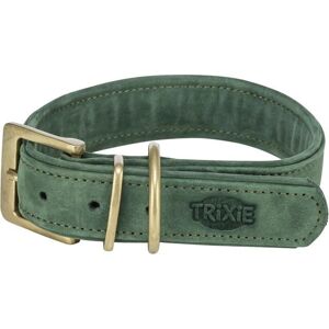 Collier pour chien en cuir noir Trixie - S-M 31-37 cm - Publicité Collier pour chien en cuir noir Trixie - S-M 31-37 cm - Publicité