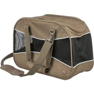 Trixie Pet Carrier - Sand - Polyester - Top Opening - 20×29×43 cm Trixie Pet Carrier - Sand - Polyester - Top Opening - 20×29×43 cm