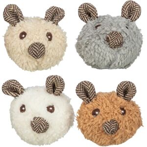 Jouet pour chien/chat Trixie - Ours en peluche multicolore 8cm - Publicité Jouet pour chien/chat Trixie - Ours en peluche multicolore 8cm - Publicité