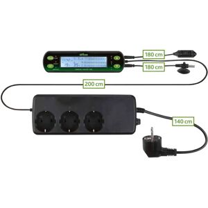Trixie Digital Thermostat with 3 Circuits - Reptile & Amphibian Habitat Trixie Digital Thermostat with 3 Circuits - Reptile & Amphibian Habitat
