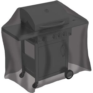 Funda para Parrilla TEPRO - Polietileno, 130x65x100 cm, Negro - Cubierta para Parrilla Funda para Parrilla TEPRO - Polietileno, 130x65x100 cm, Negro - Cubierta para Parrilla