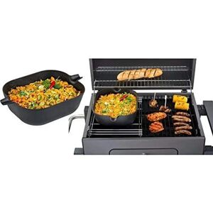 Tepro Gusseisen Wok Einsatz für Hauptgrill 23,7x28cm - Wok Einsatz Tepro Gusseisen Wok Einsatz für Hauptgrill 23,7x28cm - Wok Einsatz