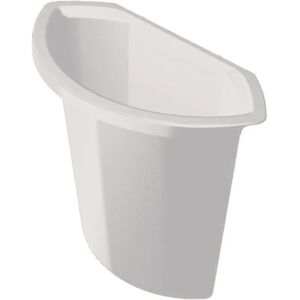Helit H61069-82 Light Gray 6L Trash Bin Insert - Trash Bin Insert Helit H61069-82 Light Gray 6L Trash Bin Insert - Trash Bin Insert