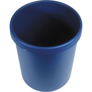 Helit H6106134 Conteneur à déchets - Plastique rond Bleu - Publicité Helit H6106134 Conteneur à déchets - Plastique rond Bleu - Publicité