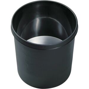 Helit H6107895 Cubo de basura redondo de plástico negro 12L - Papelera Helit H6107895 Cubo de basura redondo de plástico negro 12L - Papelera