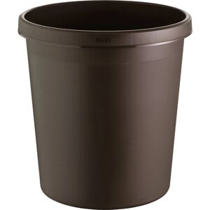 helit H61058-75 - Round Plastic Brown Recycle Bin helit H61058-75 - Round Plastic Brown Recycle Bin