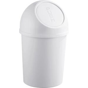 helit Poubelle en plastique gris clair 6L - Poubelle helit Poubelle en plastique gris clair 6L - Poubelle